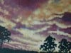 Burgundy Sunrise